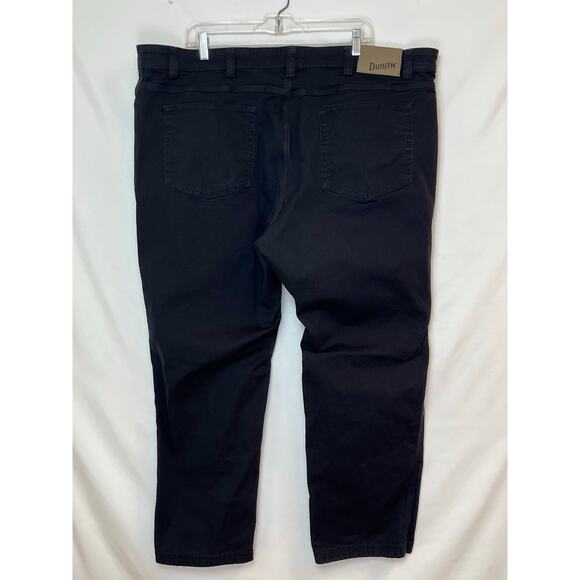 Duluth Trading Co. Mens 44x30 Black Flex Firehose Relaxed Fit Work Pants Utility - Picture 2 of 8